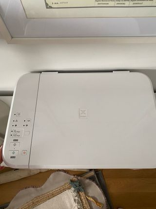 Impresora Canon Pixma blanca Escáner Color