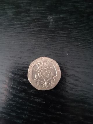 Moneda 20 Pence 2004