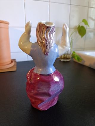 Figura mujer El Castro Sargadelos