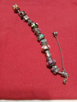 Pulsera Pandora Plata 18 Charms