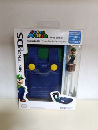 Funda y Stylus Super Mario Luigi Nintendo DS NUEVO