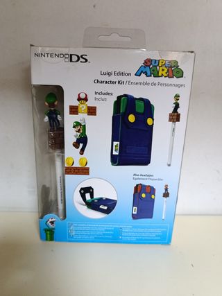 Funda y Stylus Super Mario Luigi Nintendo DS NUEVO
