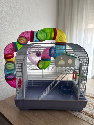 Jaula Hámster con Accesorios