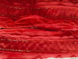 Corpiño/Cuerpo Rojo con Cuentas