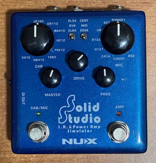 NUX NSS-5 Solid Studio I.R. & Power Amp Simulator