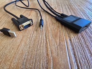 Adaptador de VGA a HDMI unidireccional. 