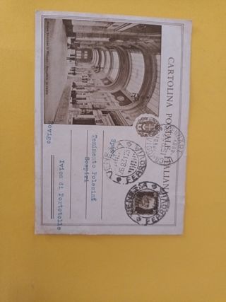 Cartolina Postale Italiana Antica 1931