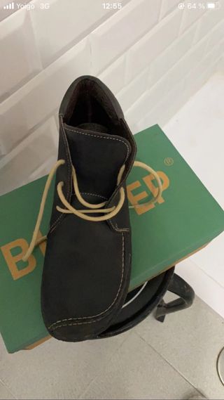 Botines de piel Biostep