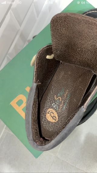 Botines de piel Biostep