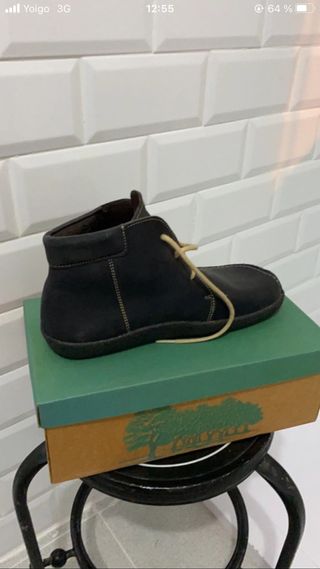 Botines de piel Biostep