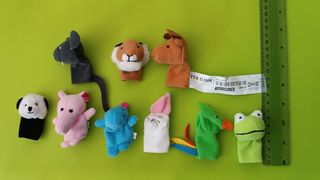 Marionetas dedo de animales Ikea