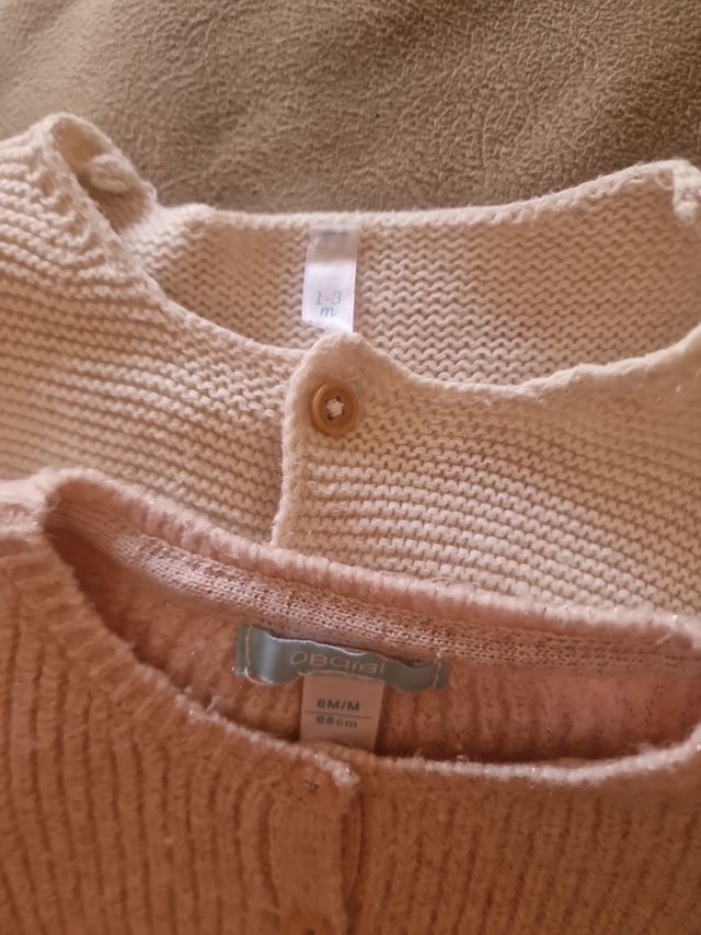 Lote 2 rebecas bebé