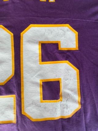 Camiseta de fútbol americano #26