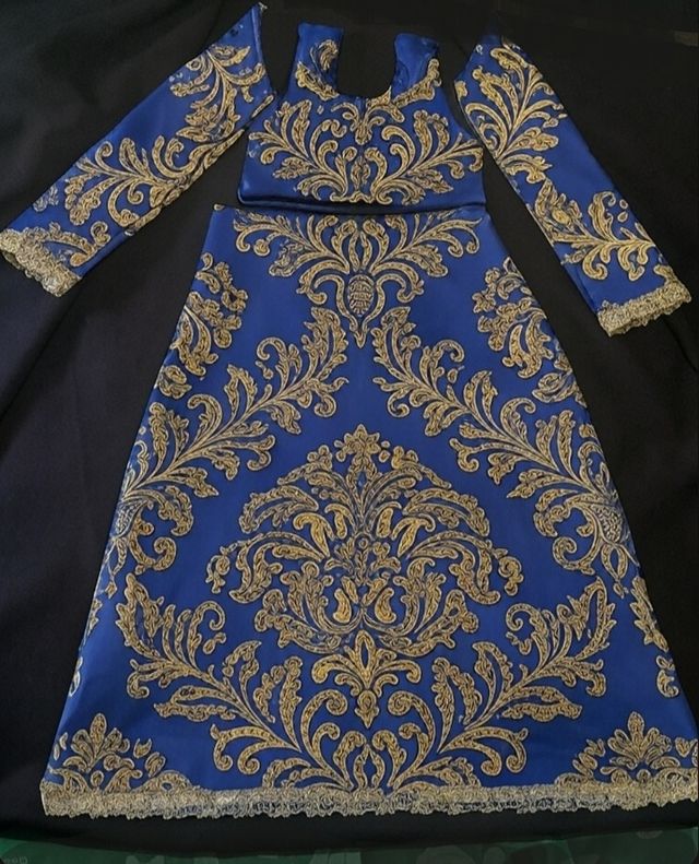 Saya para virgen de candelero