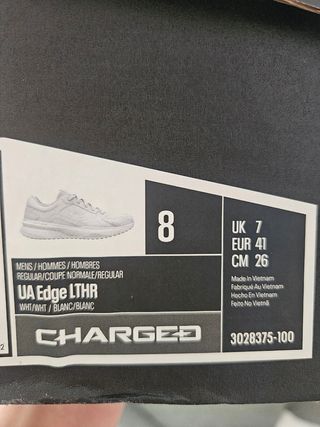 Zapatillas Under Armour Hombre T8 Blancas