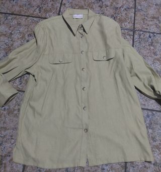 Blusa Valentine Beige talla L XL 