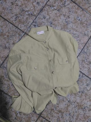 Blusa Valentine Beige talla L XL 