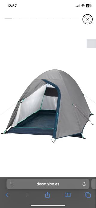 Tienda de campaña Arpenaz 2 Quechua