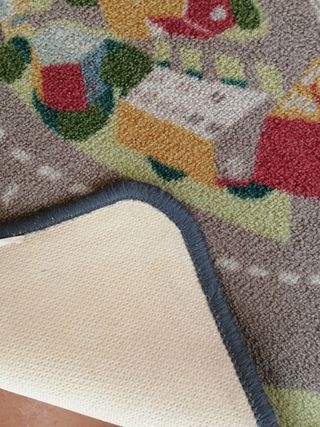 Alfombra infantil ciudad multicolor
