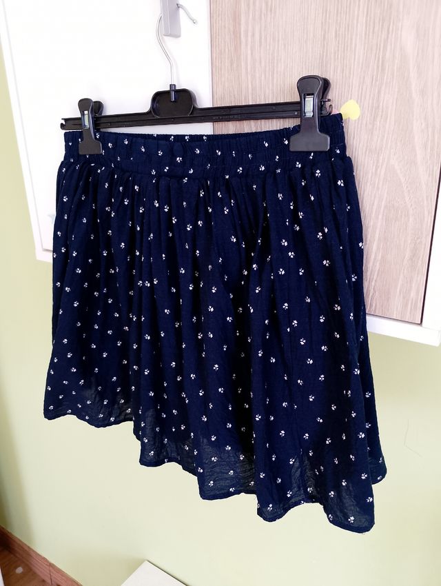 Falda estampada Bershka Talla M