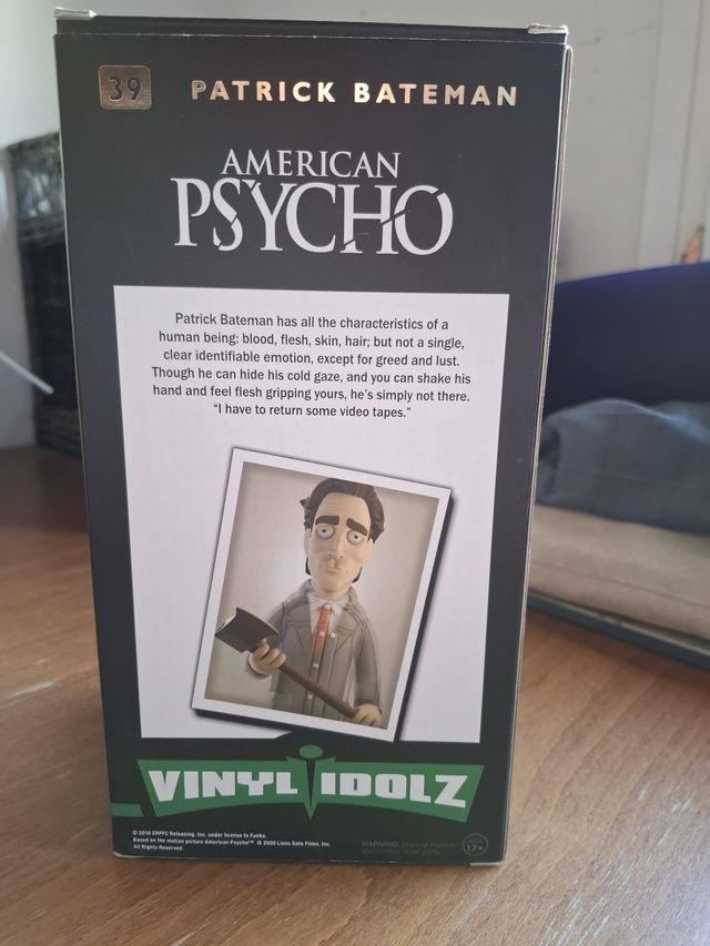 Figura Patrick Bateman American Psycho Vinyl Idolz