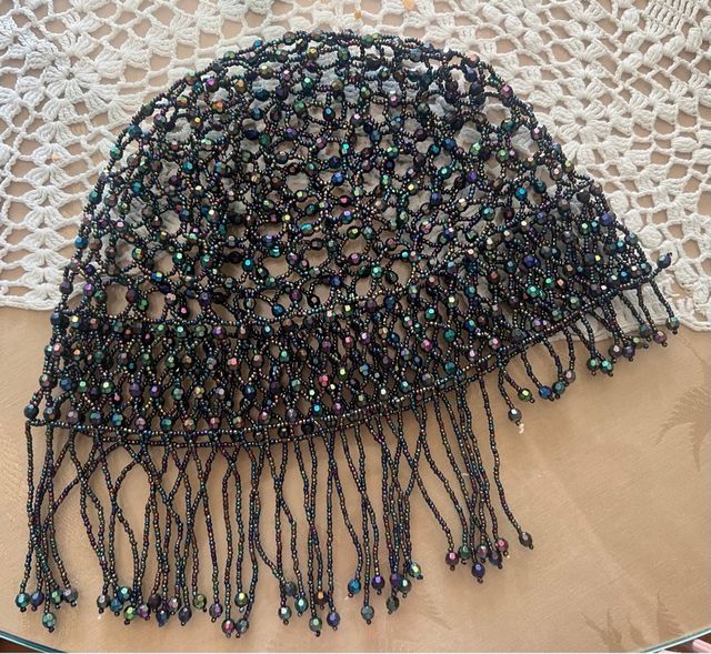 Gorro abalorios danza del vientre