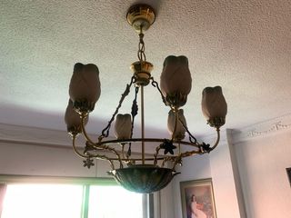 Lámpara de techo estilo Art Nouveau