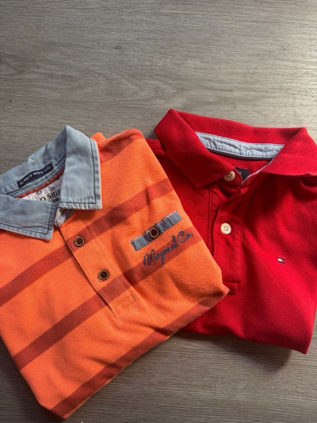 Set di 2 polo Mayoral e Tommy Hilfiger taglia 5