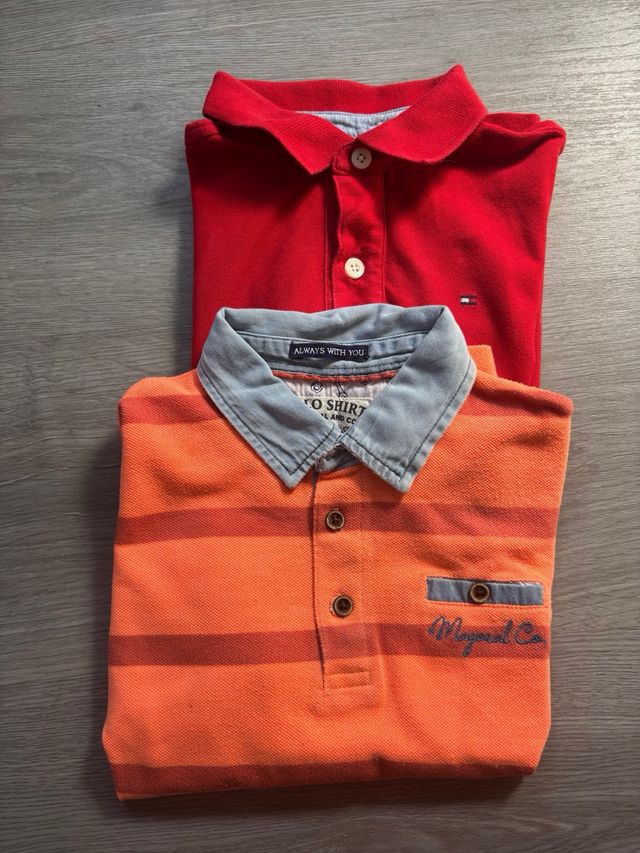 Set di 2 polo Mayoral e Tommy Hilfiger taglia 5