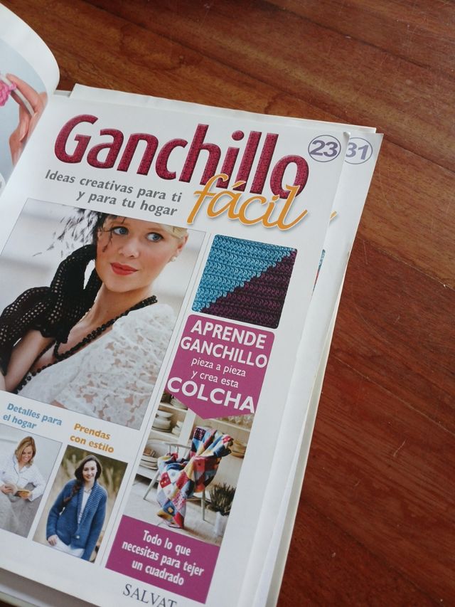 Libro Ganchillo Fácil Salvat