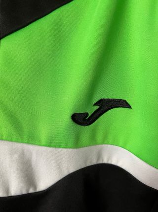 Sudadera Joma Verde y Negra Talla XS
