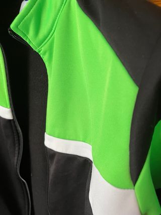 Sudadera Joma Verde y Negra Talla XS