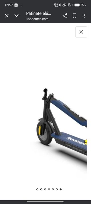 Patinete Eléctrico Reebok Urban Azul
