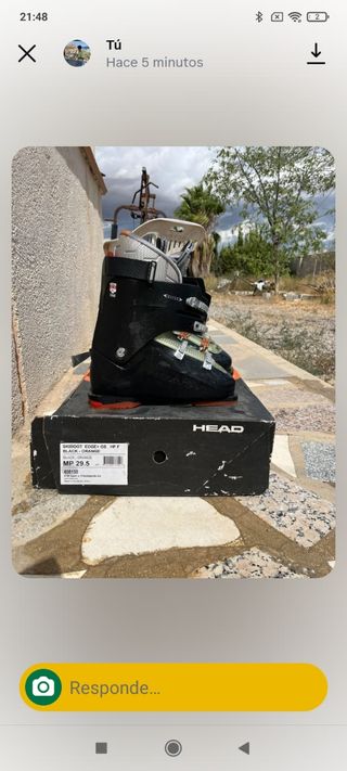 Botas de esquí HEAD Edge GS HP F