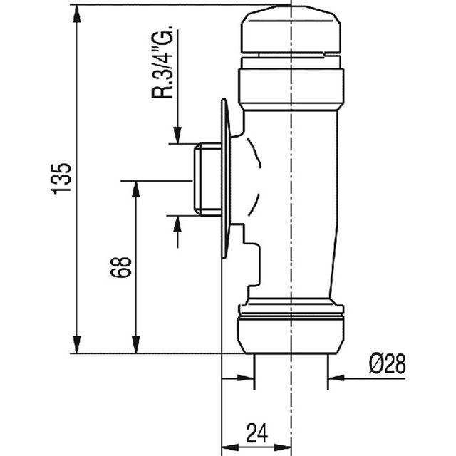 Fluxor TemptoTres 112205 para inodoro