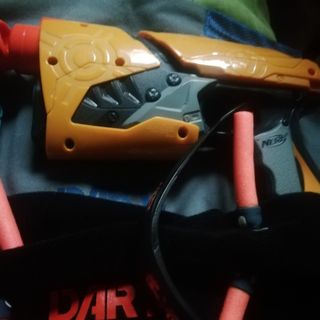 Chalecos y pistola Nerf Dart Tag