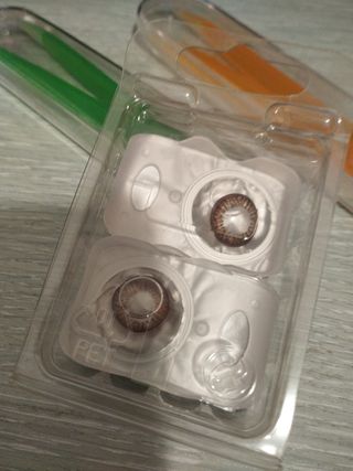 Pinzas lentillas (unidad) puntas de silicona 