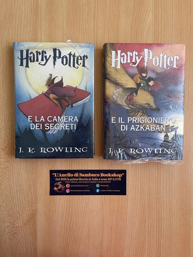Harry Potter volumi 2-3 nuovi sigillati mondolibri