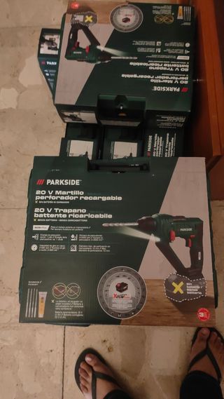 Parkside 20V Martillo Perforador Recargable