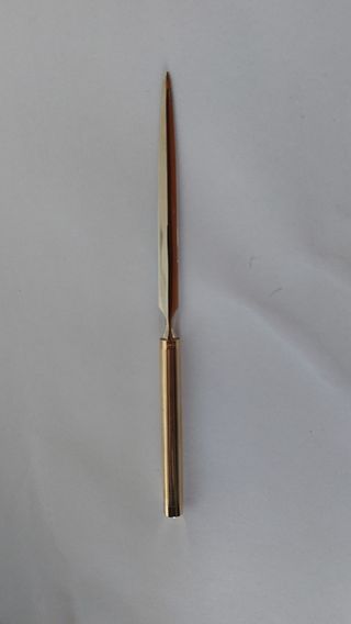 Lalex Set 2 Penne e Tagliacarte Oro