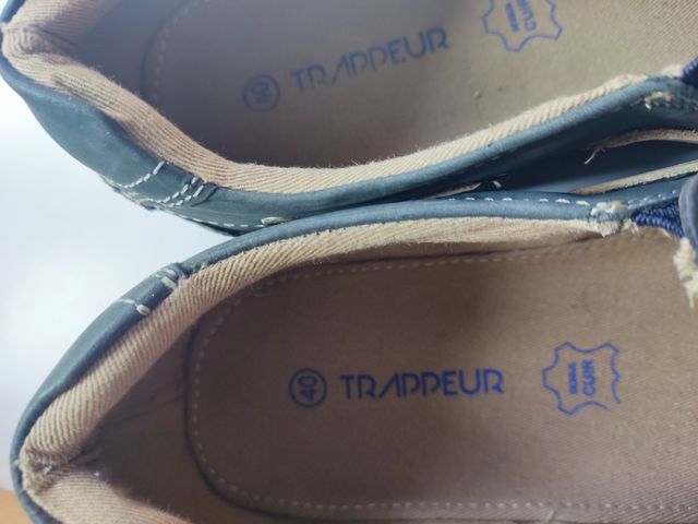 Mocasines chico sin estrenar,talla 40 de piel