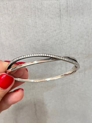 Pulsera y Pendientes Pandora Plata Perlas