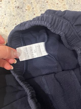 Pantaloni tuta felpati ragazzo 95% cotone