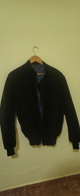 Chaqueta Bomber Negra Unisex