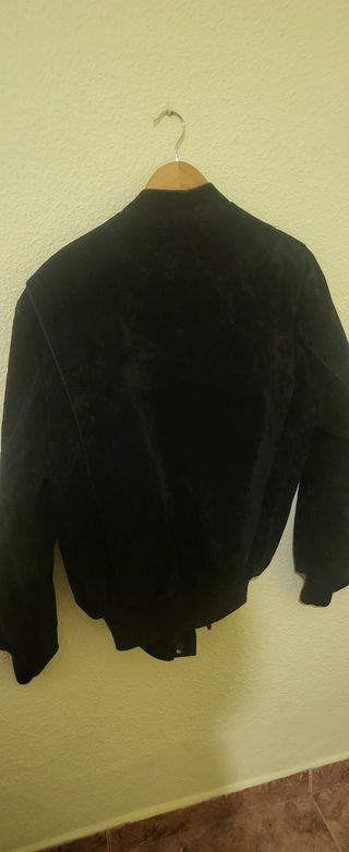 Chaqueta Bomber Negra Unisex