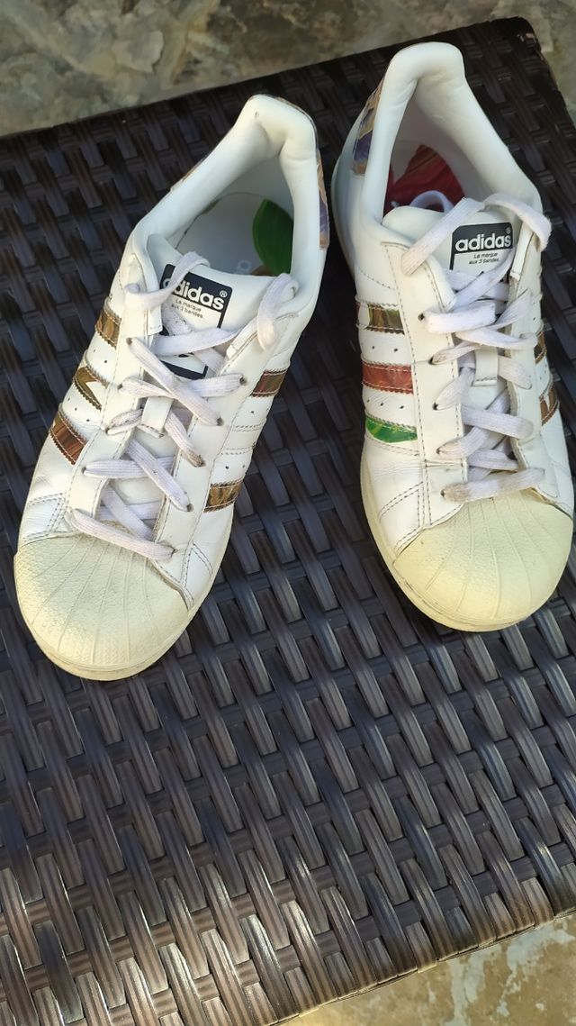 Zapatillas Adidas Superstar Blancas