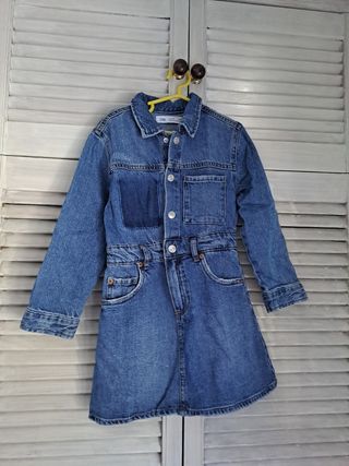 Vestido vaquero niña Zara Talla 6