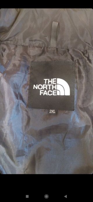 Chaqueta The North Face Negra Talla XXL