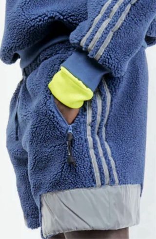 Adidas x Blondey Pantalones Cortos Sherpa