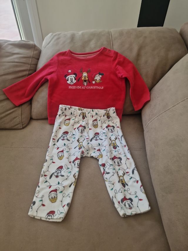 Pijama Disney Navidad Mickey y amigos
